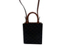 Celine Sulky Vertical Cabas Tote Canvas with Leather