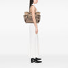 Secondhand Chanel Large Quilted Coated Canvas Paris Biarritz Tote
