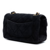 Chanel Extra Mini Rectangular Classic Suede Single Flap Secondhand