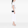 Secondhand Saint Laurent Croc Embossed Leather Cassandre Phone Holder