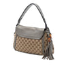 Secondhand Gucci Medium GG Canvas Techno Horsebit Satchel