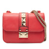 Valentino Mini Leather Rockstud Glam Lock Crossbody Secondhand