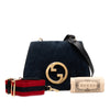 Secondhand Gucci Medium Suede Blondie Crossbody
