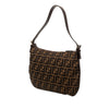 Fendi Zucca Canvas Shoulder Bag Secondhand