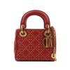 Dior Mini Lambskin Cannage Studded Supple Lady Dior Secondhand