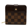 Secondhand Louis Vuitton Damier Ebene Compact Zip Wallet