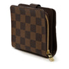 Secondhand Louis Vuitton Damier Ebene Compact Zip Wallet