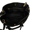Prada Vitello Daino Trimmed Tessuto Satchel Secondhand