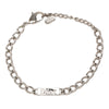 Dior Brass Logo Chain Link Bracelet Secondhand