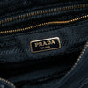Prada Saffiano Trimmed Tessuto Chain Crossbody Secondhand