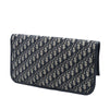 Dior Oblique Canvas Fold Over Clutch Secondhand