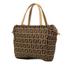 Fendi Mini Zucchino Canvas Handbag Secondhand