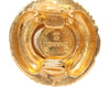 Chanel CC Gold Plated Faux Pearl Clip On Earrings Secondhand