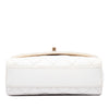 Chanel Mini Quilted Crumpled Lambskin CC Links Top Handle Flap Secondhand
