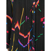 Prada Black and Multicolor Silk Dress - '00s Second hand