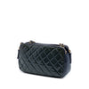 Chanel Quilted Patent CC Crown Double Zip Crossbody Secondhand