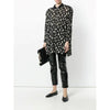 Gianni Versace Black and White Floral Blouse - '80s Second hand