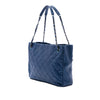 Chanel Medium Quilted Iridescent Caviar Chic Shopping Tote Secondhand