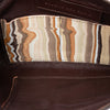 Balenciaga Suede Striped Papier Clutch Secondhand
