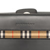 Burberry House Check Trimmed Leather Shoulder Bag Secondhand