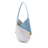 Bottega Veneta Small Nappa and Canvas Intrecciato Solstice Shoulder Bag Secondhand