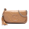 Gucci Medium Patent Soho Chain Flap Crossbody Secondhand