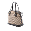 Secondhand Gucci Medium GG Canvas Charm Dome Satchel