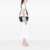 Valentino Small Bicolor Leather Rockstud Double Handle Tote Secondhand