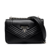 Prada Nappa Diagramme Flap Crossbody Secondhand