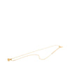 Secondhand Dior Gold Plated Strass CD Logo Pendant Necklace