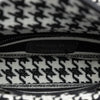 Dior Mini Embroidered Canvas Houndstooth Lady D Lite Secondhand