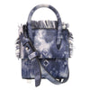 Christian Louboutin Nano Grained Calfskin Paloma Fringe Satchel Secondhand