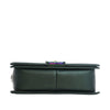 Chanel Old Medium Quilted Iridescent Goatskin Rainbow Hardware Boy Flap Secondhand