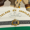 Hermès Attelage en Arbalete Silk Scarf 90 Secondhand