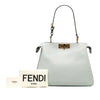Fendi Medium Leather Peekaboo Soft Shoulder Bag Secondhand
