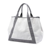 Balenciaga Canvas Navy Cabas Tote M Secondhand