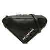 Balenciaga Leather Triangle Chain Crossbody Secondhand