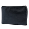 Saint Laurent Croc Embossed Leather Clutch Secondhand