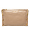 Miu Miu Studded Leather Zip Clutch Secondhand