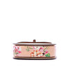 Gucci Medium Calfskin Blooms Bamboo Top Handle Bag Secondhand