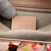 Gucci Medium Calfskin Blooms Bamboo Top Handle Bag Secondhand