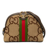 Gucci Small Jumbo GG Canvas Web Ophidia Dome Crossbody Secondhand