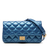Chanel Quilted Metallic Aged Calfskin Reissue 2.55 Belt Bag Secondhand