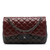 Chanel Jumbo Classic Tricolor Lambskin Double Flap Secondhand