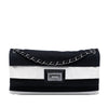 Chanel Striped Canvas Reissue 2.55 Single Flap Secondhand