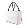 Bottega Veneta Medium Canvas Maxi Intrecciato Arco Tote Secondhand