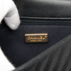 Secondhand Chanel Mini Chevron Calfskin Rock The Corner Flap