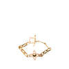Louis Vuitton Gold Plated Strass Flower Power Bracelet Secondhand