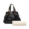 Chloé Small Pebbled Leather Paraty Satchel Secondhand