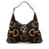 Gucci Horsebit Canvas Jackie O Bouvier Hobo Secondhand